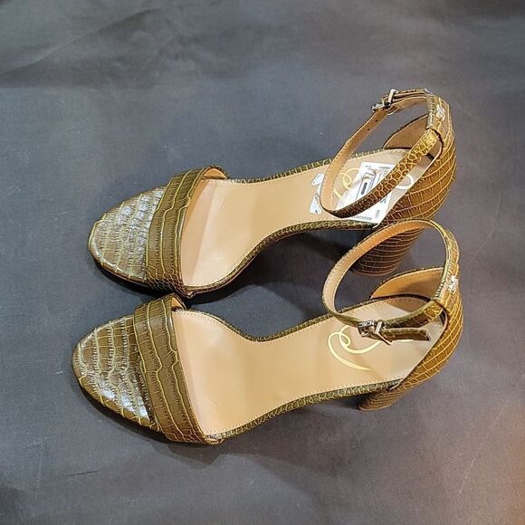 BRAND NEW SAM EDELMAN WOMEN'S YARO HEELED SANDAL   G1 - Picture 7 of 16